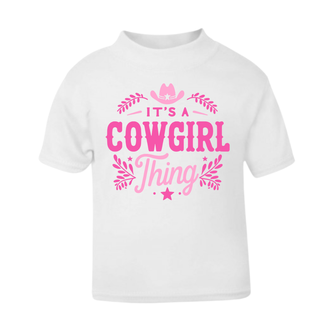 its a cowgirl thing - tee