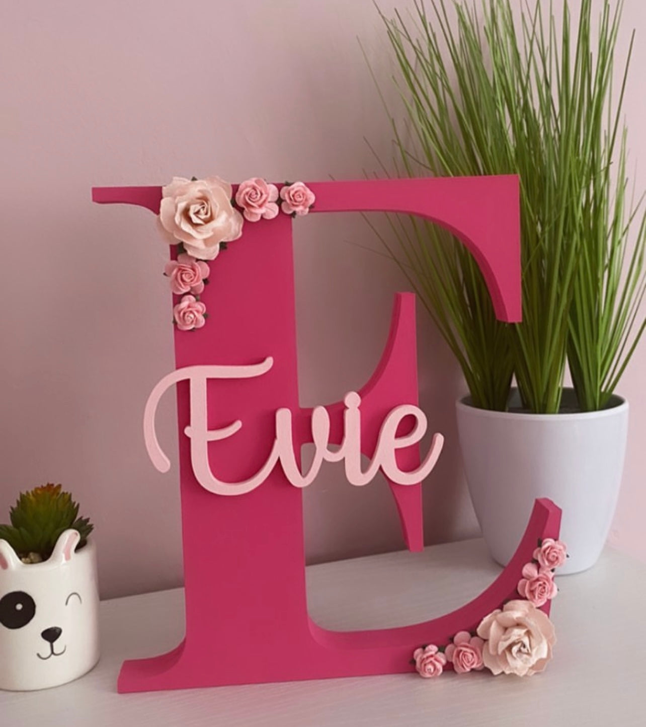 Wooden Name Sign