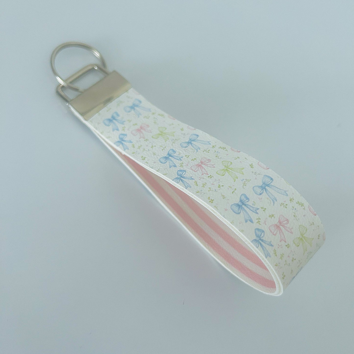 Pastel Bows Wristlet
