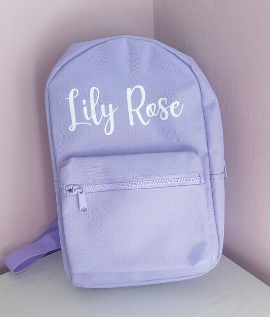 Kids Mini Personalised Backpack